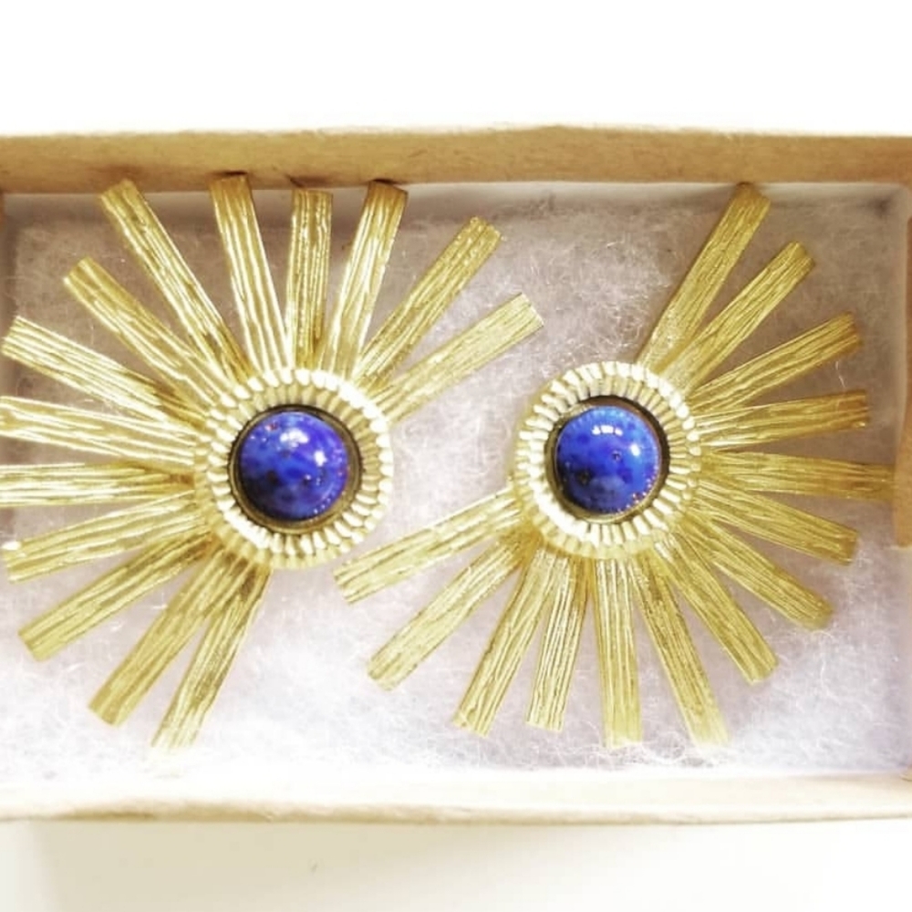 Akennathen SunDisk Earrings by Deja Vudoo